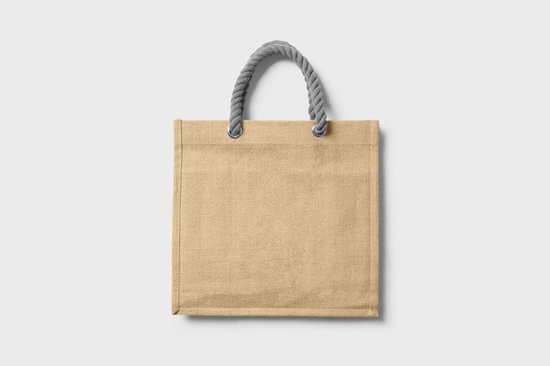 Bolsa Lona Conchas Marinas